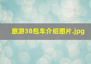 旅游38包车介绍图片