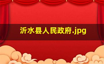沂水县人民政府