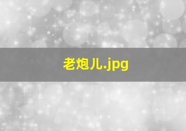 老炮儿