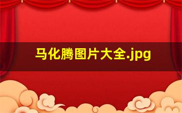马化腾图片大全