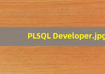 PLSQL Developer