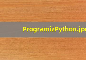 ProgramizPython