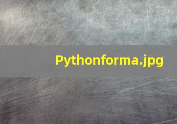 Pythonforma