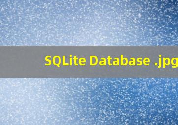 SQLite Database 