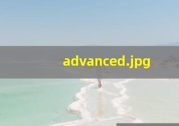 advanced