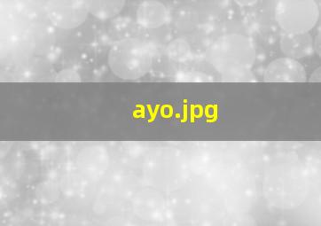 ayo