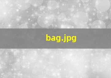 bag