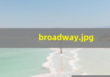 broadway