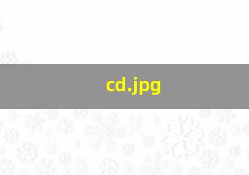 cd