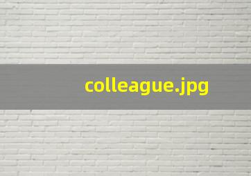 colleague