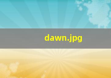 dawn