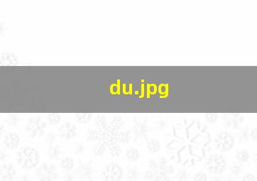 du