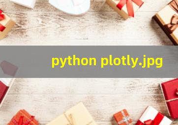 python plotly