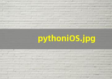 pythoniOS