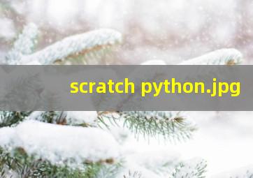 scratch python